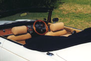 full leather interior and convertable top